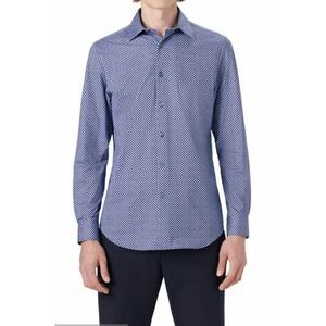 HUGO BOSS Black Label Regular Fit Tailored Long Sleeve Button Down Size 42